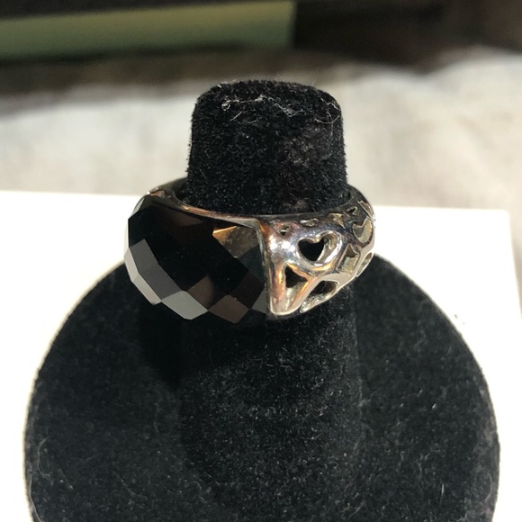 Black Onyx beautiful ring - Picture 13 of 15